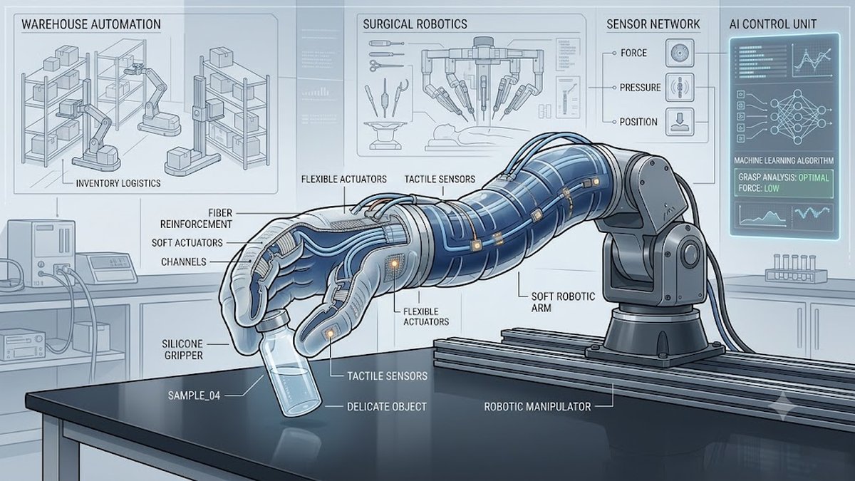 The Rise of Soft Robotics: Flexible, Safe, and Smarter Automation