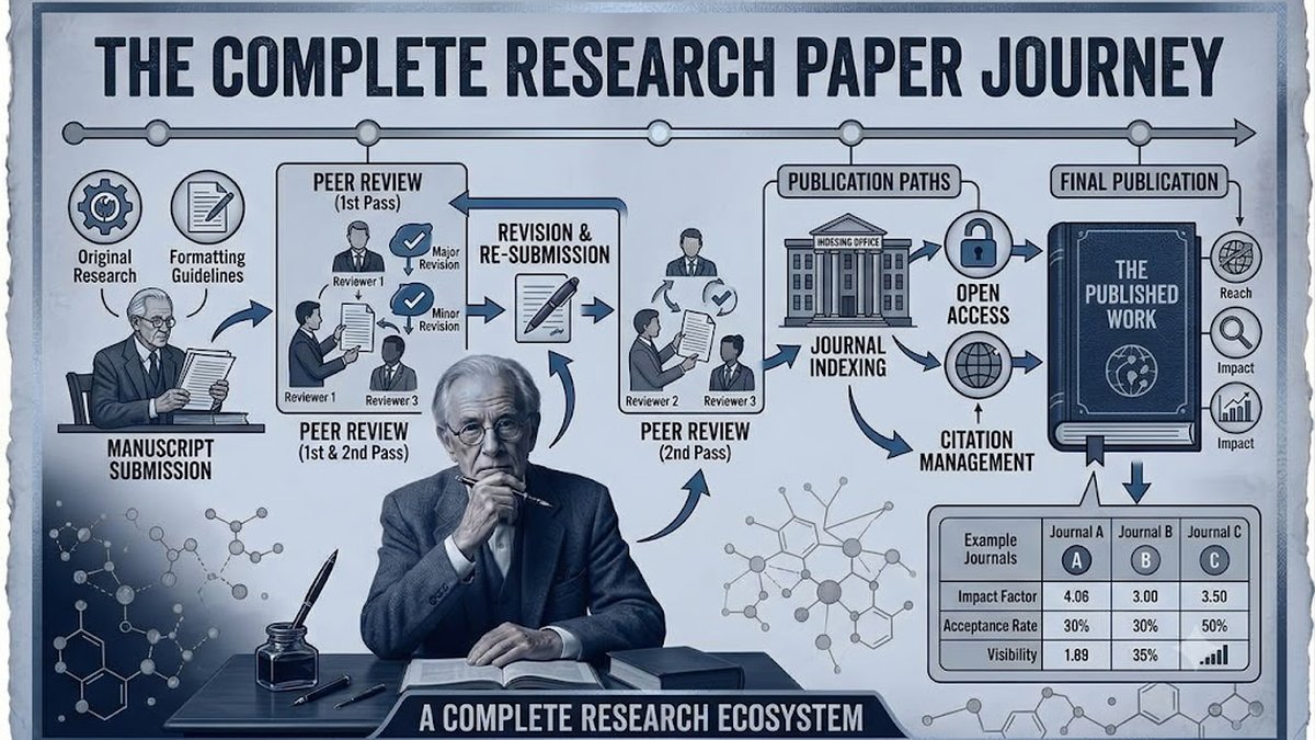 From Manuscript Submission to Publication: The Complete Research Paper Journey