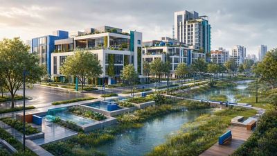 Biophilic Sponge Cities: Urban Design for Floods and Extreme Heat